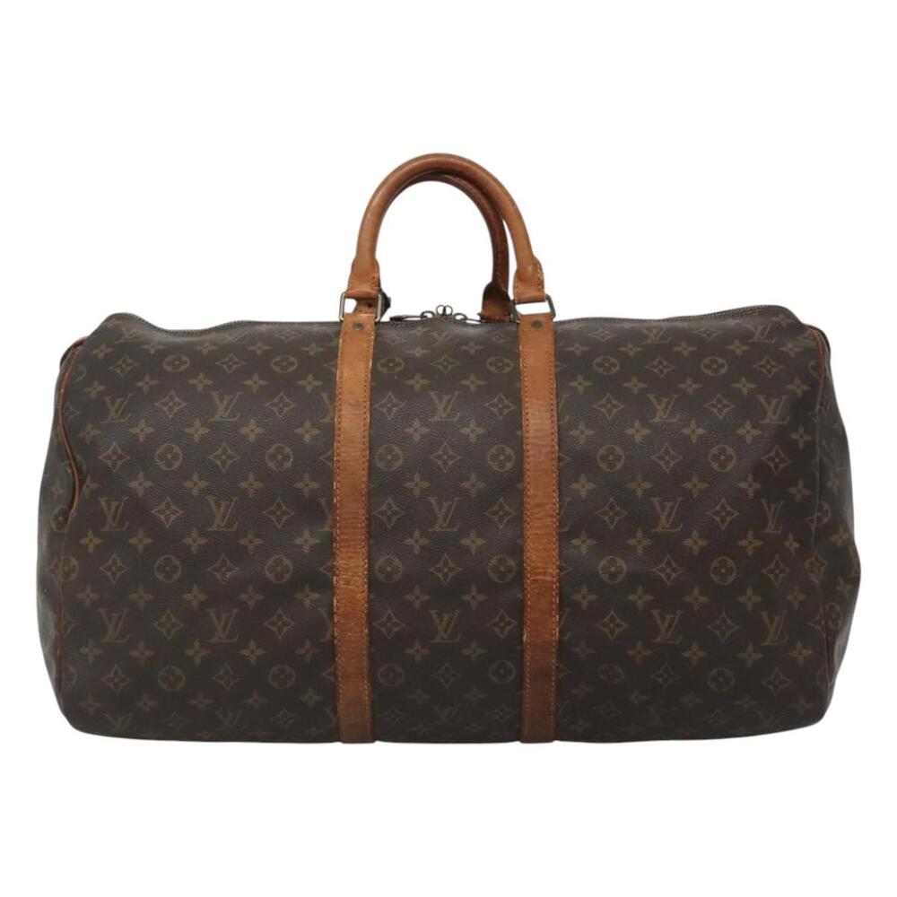LOUIS VUITTON Monogram Keepall 55 Boston Bag M41424 - Picture 13 of 16